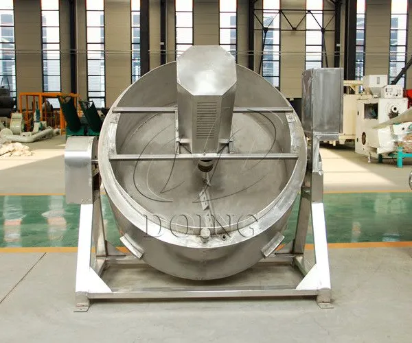 3 Types Heating Methods Garri Frying Machine Garry Processing Equipment for Yellow Garri Producing Garri Fryer Machine photo-3