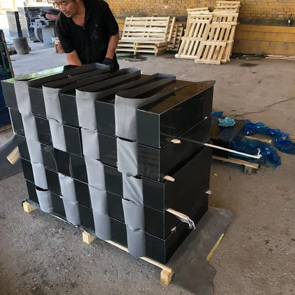 Owinstone-premium Black Naturally Polished Mongolia Black Basalt Monument/ Tombstone/gravestone for Wholesale, Customized Available, Cheap Price photo-5