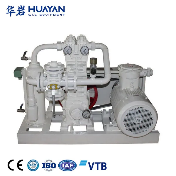 Explosion Proof High Sealing High Flow Liquid Chlorine LPG Propane Propylene Unloading Compressor photo-5