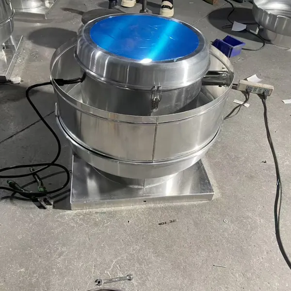 Aluminum Top Discharge Roof Fan for Food Trucks photo-5