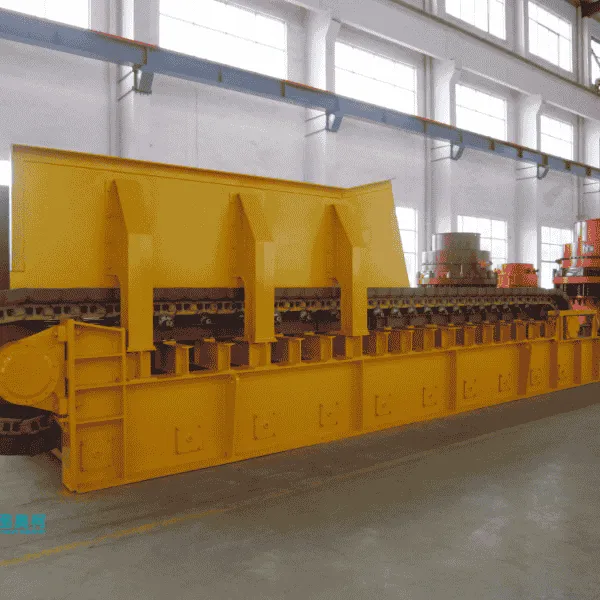 Hot Sell In Central Asia Heavy Duty Apron Feeder From Henan Staurk Machinery