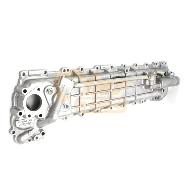 YNF 6Hk1 6He1 Engine Oil Cooler Assembly 1-13201066-2 113201066 Oil Cooler and Oil Radiator for Isuzu photo-2
