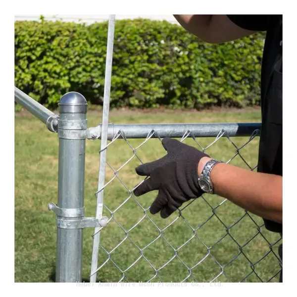 Cheap Heavy Reinforcing Galvanized Steel Wire Chain Link Mesh Livestock Metal Fence for Airport Fencing photo-5