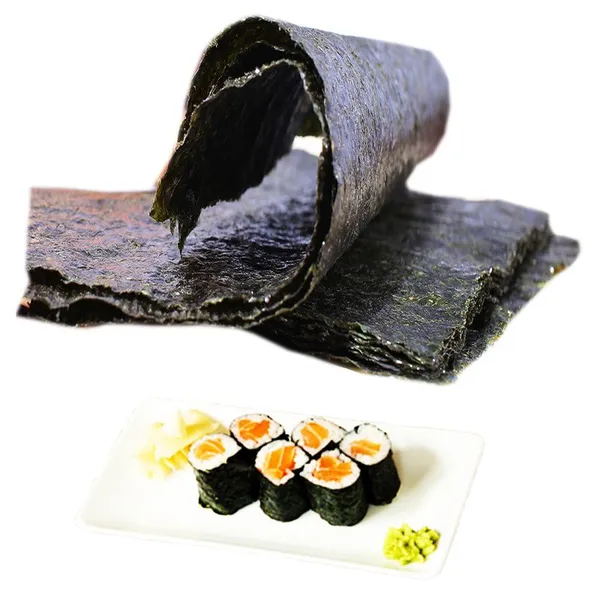 10 Sheets of Nori Seaweed for Hand-rolled Sushi, Sold by the Manufacturer. photo-3