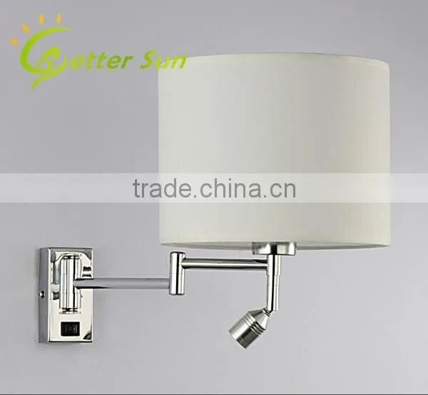 Linen Fabric LED Wall Lack Light/Wall Bracket Light Fitting/Indoor Wall Light Quality Choice photo-2