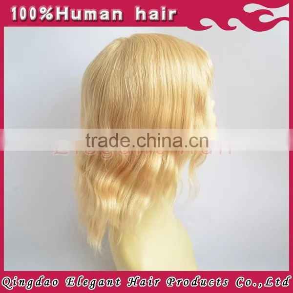 Fashion Light Blond Curly Hair Wig 100% Virgin Brazilian Human Hair Lace Front Wig photo-2