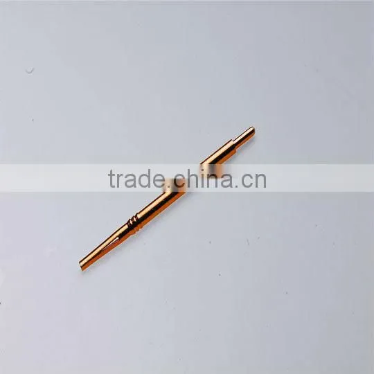 Computer Housing Connector Brass Gold Plated Pin photo-2