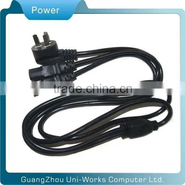 Computer Y Splitter Power Supply Cord photo-5