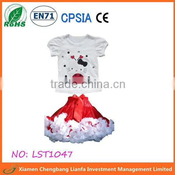 Hellokitty Christmas Pettiskirt Set, Santas Pettiskirt Set