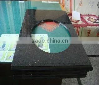 Hot Selling Shanxi Black Granite Kitchen Countertop