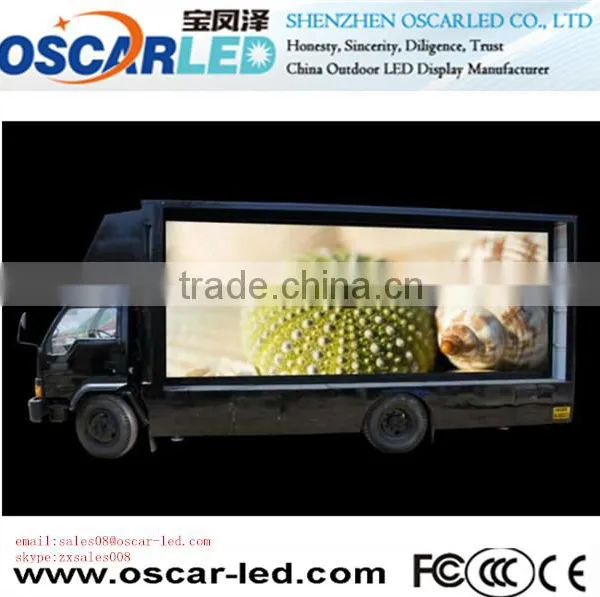 2015 New Invention Bus Commercial Advertising Led Display Screen/moving Truck Led Display photo-2