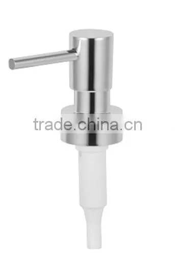 Thin Zinc Alloy Replacable Lotion Pump Top( High Quality, Favorable Price and Long Life)