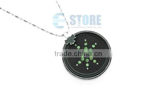 Green Crystal Japanese Quantum Energy Pendant Quantum Necklace Pendant Charms Pendant photo-6