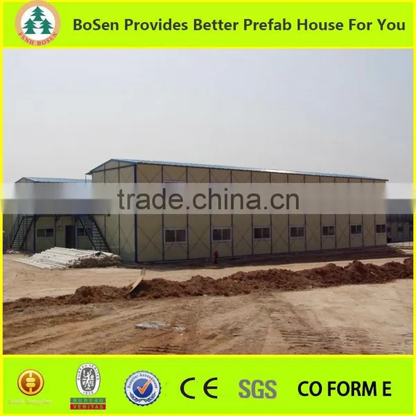 Slope Roof Steel Prefab House Movable House