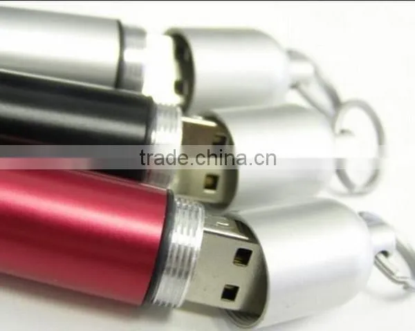 Cheap Aluminum Case Mini USB Flash Drives With 1GB Bulk Sell photo-2