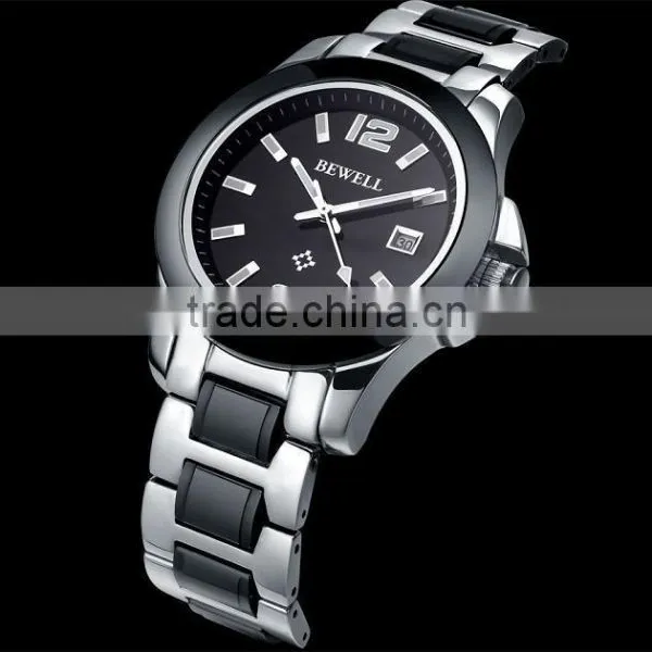 Fashion Woods Stainless Steel With Wooden Quartz Mens Watch - Runs and Keeps Time photo-3