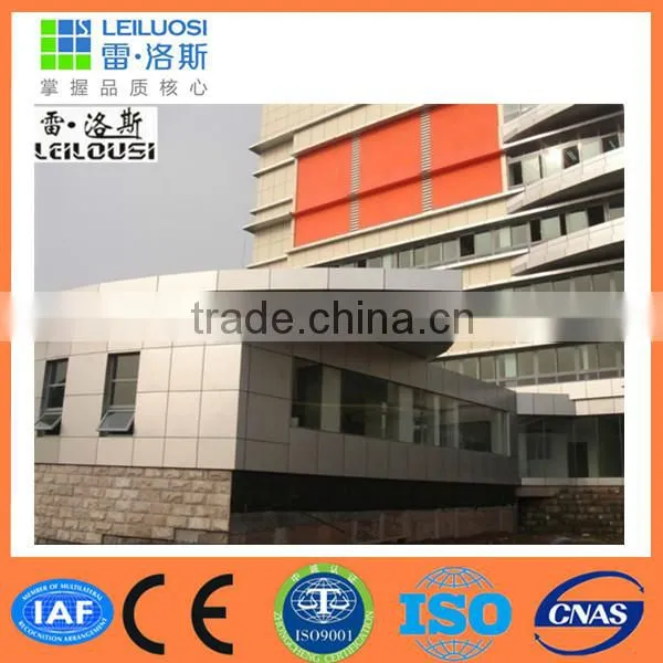 Outdoor Usage Aluminum Panel Anti-static Mouldproof Curtain Wall