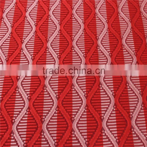 Fashion Top Quality Lace Design Print Fabric With Nylon Spandex Polyester photo-4