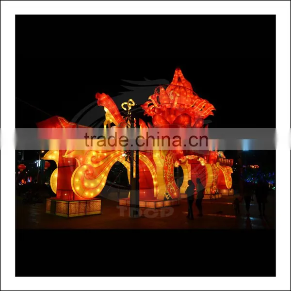 Red Silk Passageway Lighting photo-2
