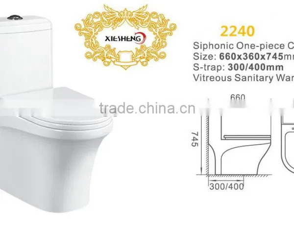 Chaozhou Sanitary Ware Factory Ceramic Bathroom Door Price Toilet Water Closet New Design Toilet Bowl photo-2