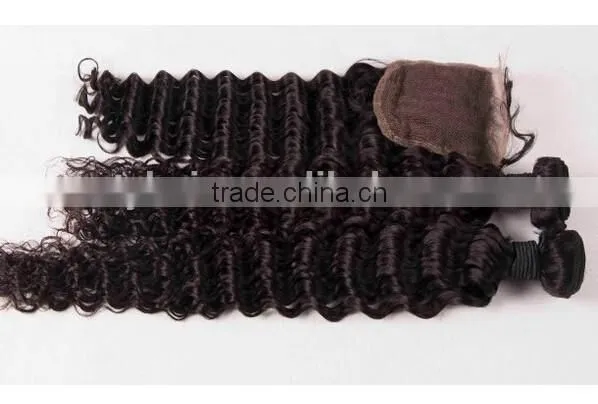 Express Brazilian Human Hair Cheap Bohemian Hair Lace Front Closure Weaves photo-2