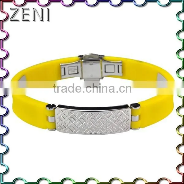 2016 Popular Magnetic Health Care Silicone Bracelet photo-4