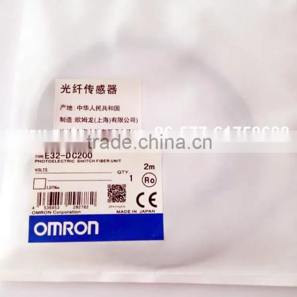 OMRON Optical Fiber Sensor E32-DC200 Proximity Switch Supplier