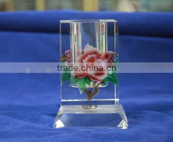Office Table Decorationcrystal Gifts Exquisite Crystal Pen Holder photo-2
