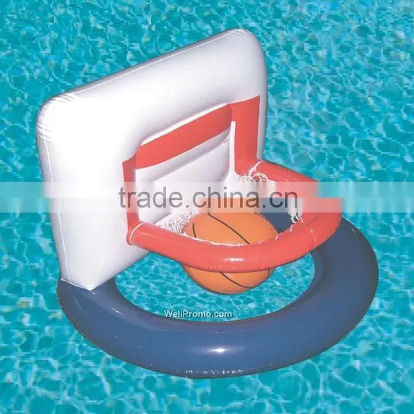 water pool kids play Inflatable Basketball Hoop Float