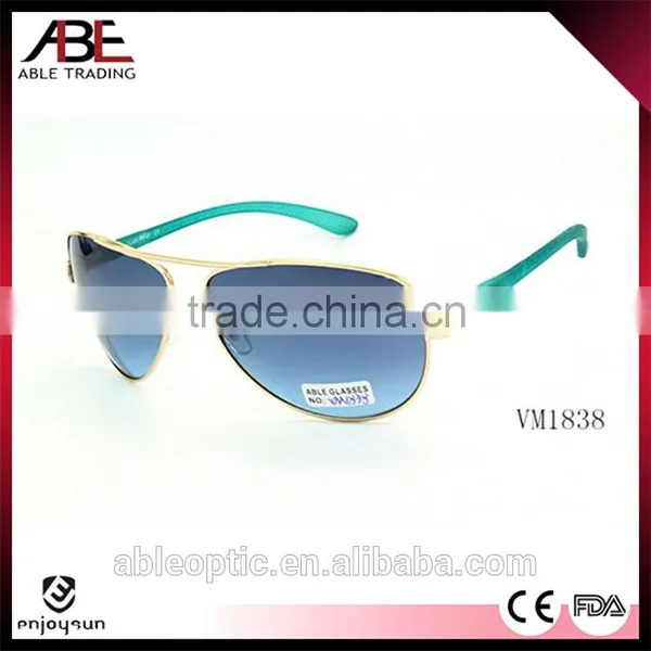 2016 Women Color Classic Vogue Uv400 Lens Polarized Glasses Metal Sunglasses Eyewear OEM photo-3