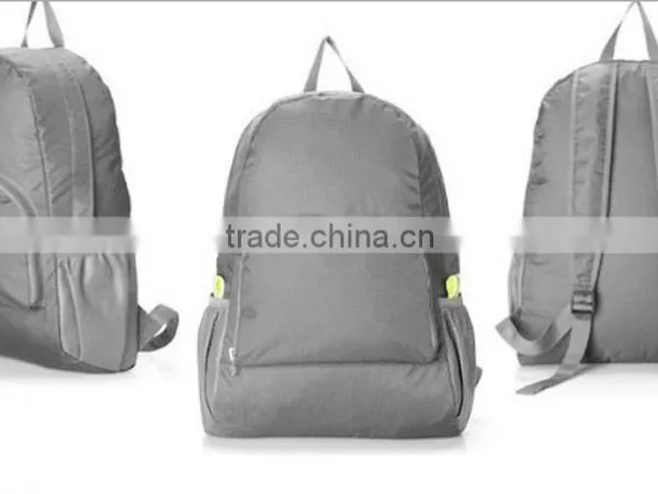 2016 New Design Polyester Lightweight Foldable Backpack photo-2