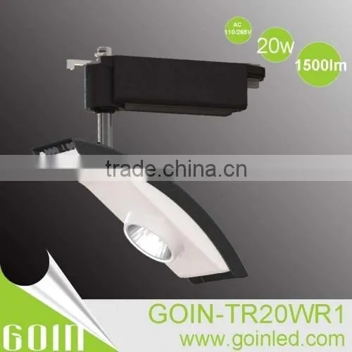 Factory Sale 20W COB Track Led Light 240V Eipstar( LUSTRON COB) Track Lamps CRI>80 2 Wires&3 Wires for Jewelry/clothing Shop Quality Choice