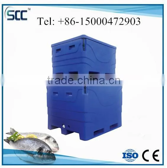 Isothermal Container for Storing Fish, Fish Storage Cooler Container For Cold (LLDPE+PU Insulation) photo-6