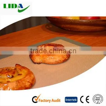 Top Sale Brand Stain Resistant Silicone Kitchen Baking Mat /Food Grade Fiberglass Silicone Pastry Mat KIT703 photo-6