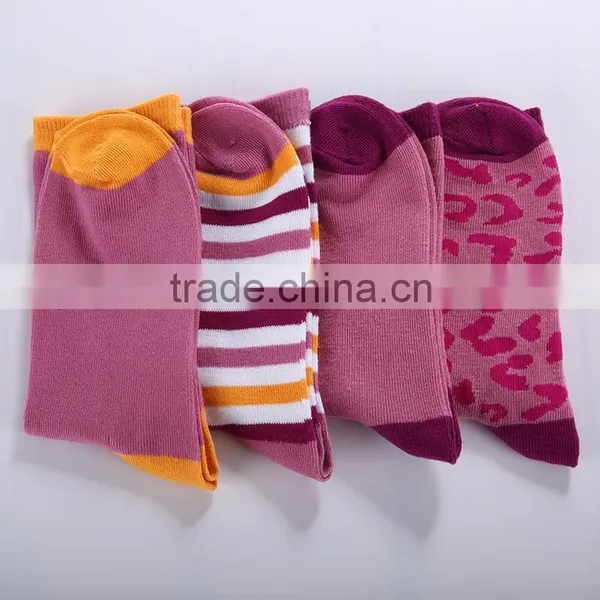 Woman Socks Cotton Girl Socks Leopard Print Socks photo-2