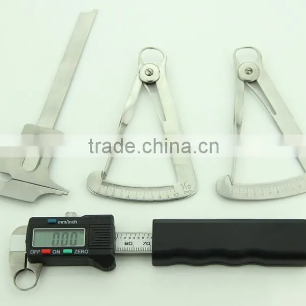 Dental Lab / Sergical Endodontic Measuring Instrument Stainless Steel Boley Gauge Vernier Caliper Sliding Tenth photo-2
