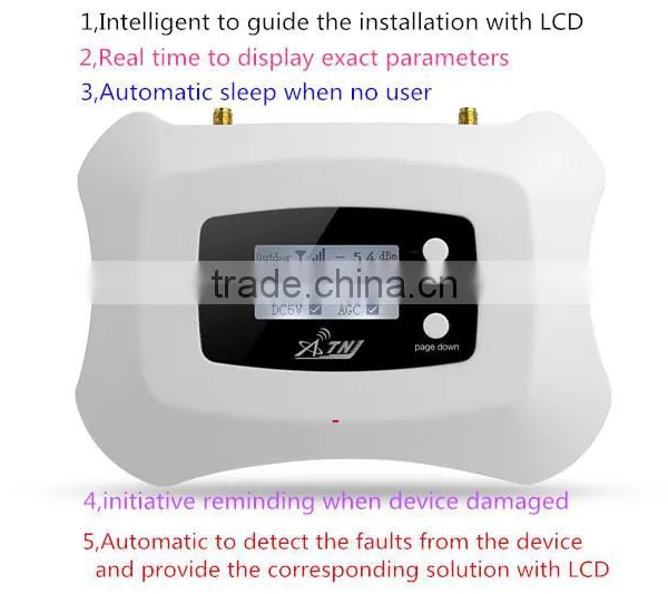ATNJ Homely and Fashionable 2100mhz 3g Cellular Signal Repeater Booster With Yagi Antenna photo-4