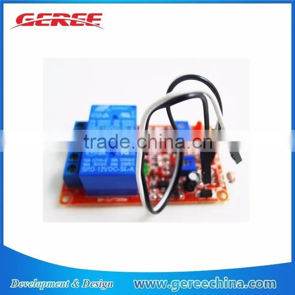 12v 2-channel relay module combined photosensitive sensor light detection module