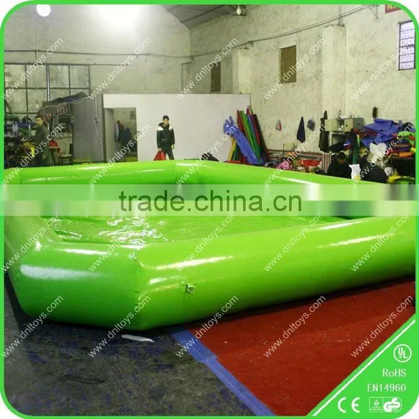 Double Layer With Blue Color Inflatable Swimming Piscina photo-2