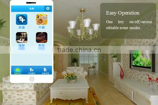 With Touch Switch ZigBee 2.4g Led Lighting Control System Smart Wireless Zigbee Dimmer photo-4