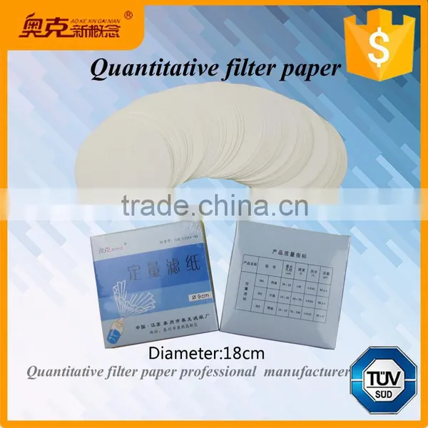 Medium Speed Ashless Quantitative Oil Filter Paper Supplier's Choice photo-2