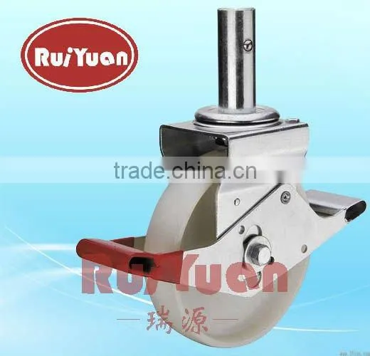 Scaffold Casters Zero Offset With Double Brake