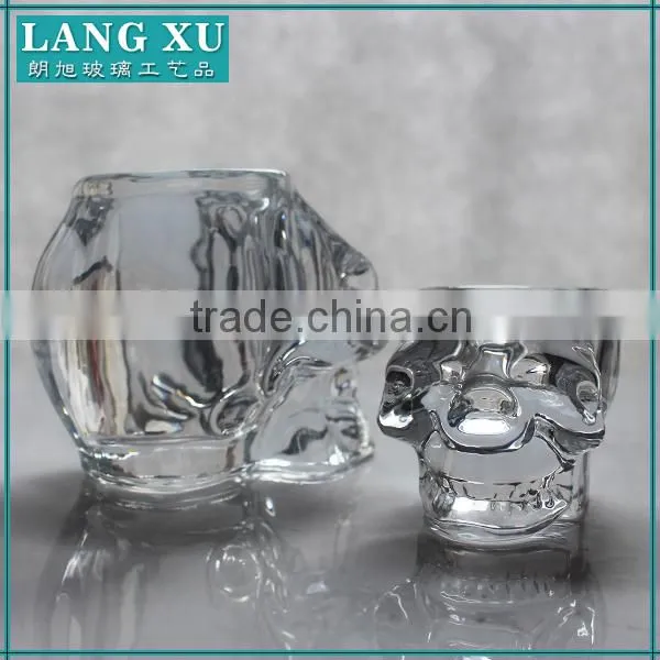 Glass Skull Candle Holder Wholesale for Candles photo-4