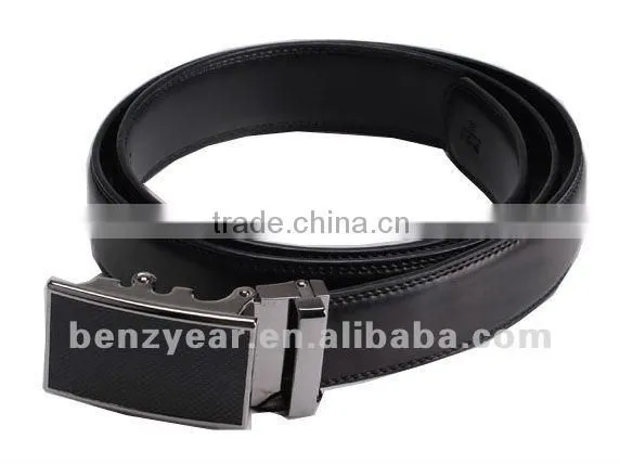 Hot Selling Classic Style Automatic Buckle Geniune Leather Man Belt photo-2