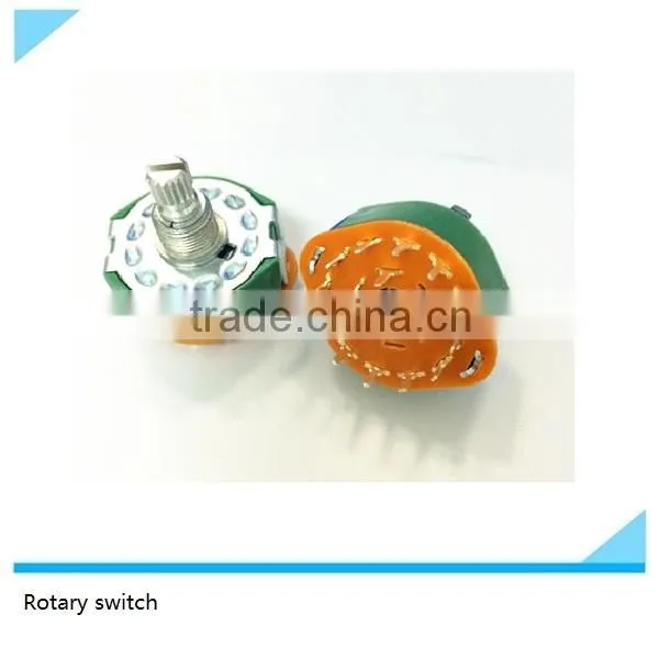 Knul Shaft AC 125V 0.3A 250V 0.6A 2 Pole 6 Positions Rotary Switch photo-3