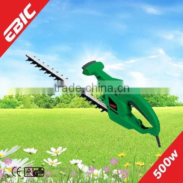 500W portable garden extension hedge trimmer