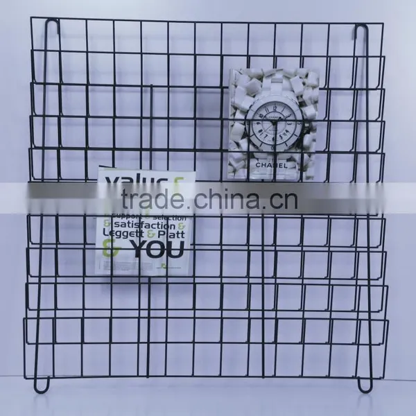 Wall Mount Metal Decorative Wrought Iron Shelves for Book photo-2