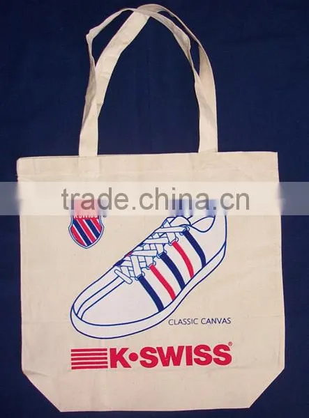 100% Recycled Wholesale Cheap Cotton Canvas Printing Bags With Logo photo-3