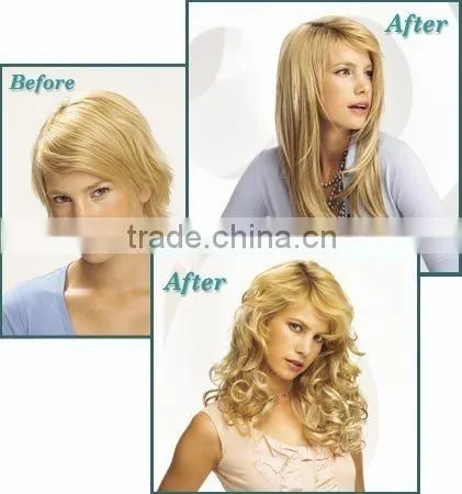 2015 New Wholesale Professional Good Cheap Clip on Hair Extension photo-6