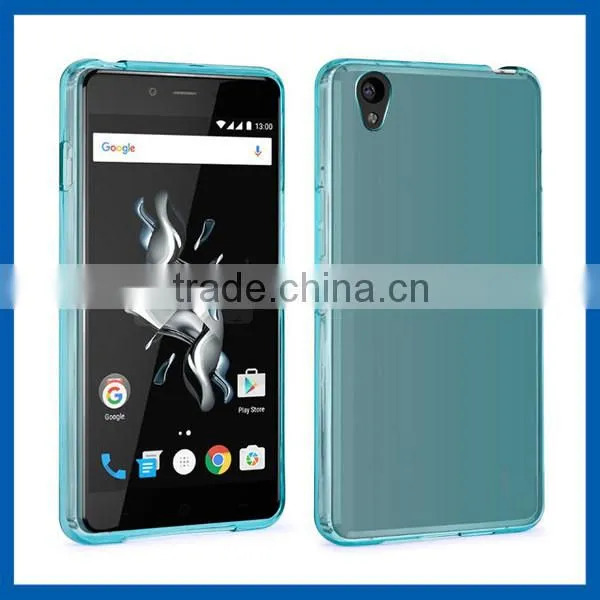 C&T Purple Slim Crystal Clear TPU Soft Case Shell for OnePlus X photo-3